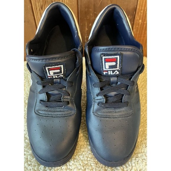 FILA Men's Original Fitness 11F16LT-460 Blue Retro Shoes Sneakers Size 11 - Picture 2 of 6